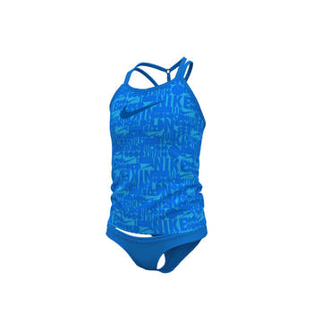 Nike Girl's Retro Flow T-Crossback Tankini Set  Two Piece Swimsuits  Nike