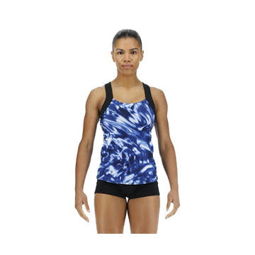 Tyr Women's Square Neck Tankini - Rivo  Women's Tankini Top  Tyr