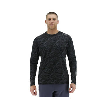 Tyr Men's Sundefense Vented Long Sleeve Shirt - Pixel Camo  Warm-Ups  Tyr