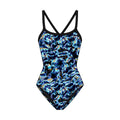 Tyr Girl's Diamondfit Durafast Elite One Piece Swimsuit - Energia  Team Print  Tyr