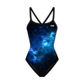 Tyr Girl's Diamondfit Durafast Elite - Starborne  Team Print  Tyr