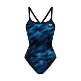 Tyr Girl's Diamondfit Durafast Elite - Soren  Team Print  Tyr