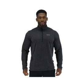 WWJ TYR Men’s SLS Long Sleeve 1/4 Zip Solid  Sweatshirt  Tyr