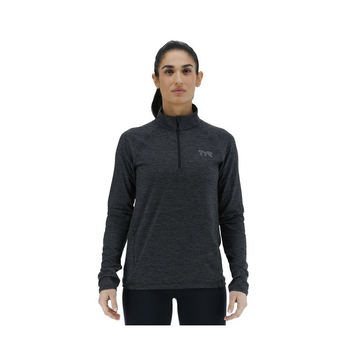 WWJ Tyr Women's SLS Long Sleeve 1/4 Zip- Solid  Sweatshirt  Tyr