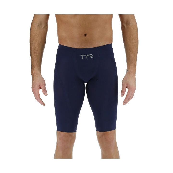 Tyr Men's Venzo High Waist Jammer Swimsuit - Solid  Swim Jammers  Tyr
