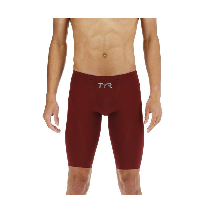 Tyr Men's Venzo High Waist Jammer Swimsuit - Solid  Swim Jammers  Tyr