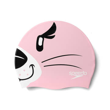 Speedo Printed Character Cap  Kids Swim Caps  Speedo