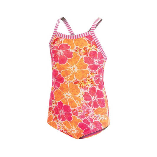 Dolfin Little Girls Hula Girl One Piece Suit