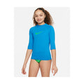 Nike Girl's Logo Short Sleeve Hydroguard  Short Sleeve Rash Guard  Nike