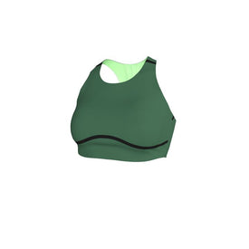 Nike Women Fusion Wild Water Reversible Midkini Top  Midkini Top  Nike
