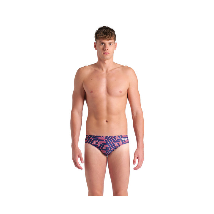 Arena Men's Escape Swim Briefs  Swim Team Prints  Arena