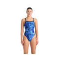 Arena Women's Team Crackle One Piece Swimsuit Challenge Back  Swim Team Prints  Arena