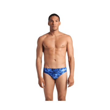 Arena Men's Team Crackle Swim Briefs  Swim Team Prints  Arena