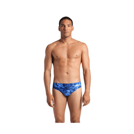 Arena Men's Team Crackle Swim Briefs  Swim Team Prints  Arena