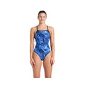 Arena Women's Team Crackle One Piece Swimsuit Lightdrop Back  Swim Team Prints  Arena
