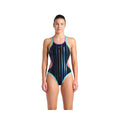 Arena Women's One Metallic Paint Swimsuit  One Piece  Arena