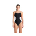 Arena Women's Stripe One Piece Swimsuit Swim Pro Back  One Piece Swimsuits  Arena