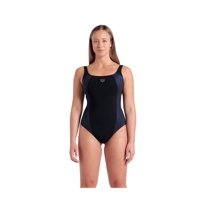 Arena Women's One Piece Swimsuit Adele Wing Back  One Piece Swimsuits  Arena