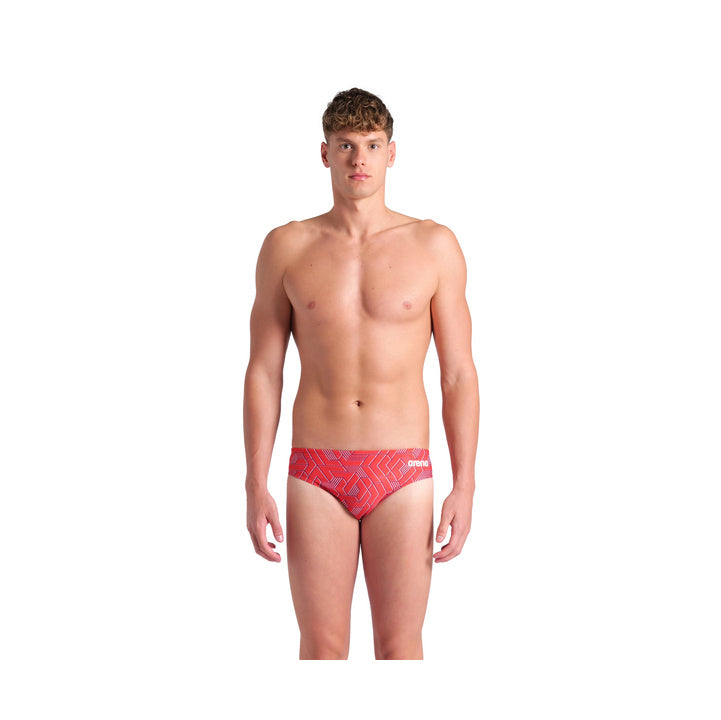 Arena Men's Escape Swim Briefs  Swim Team Prints  Arena