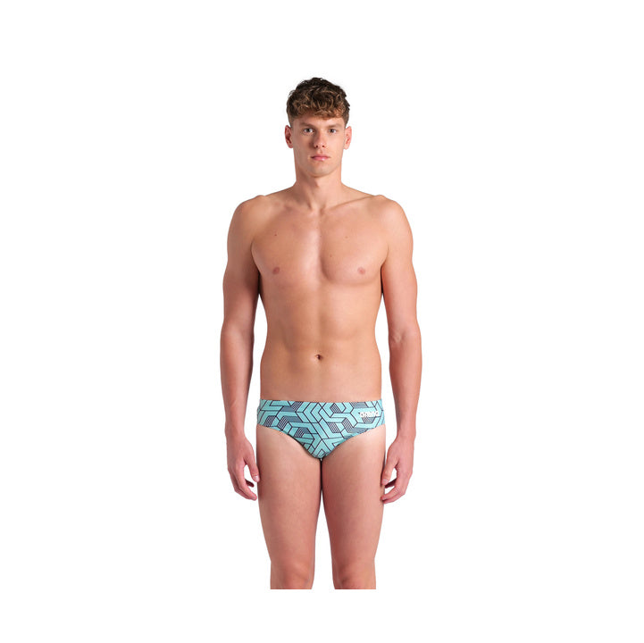 Arena Men's Escape Swim Briefs  Swim Team Prints  Arena
