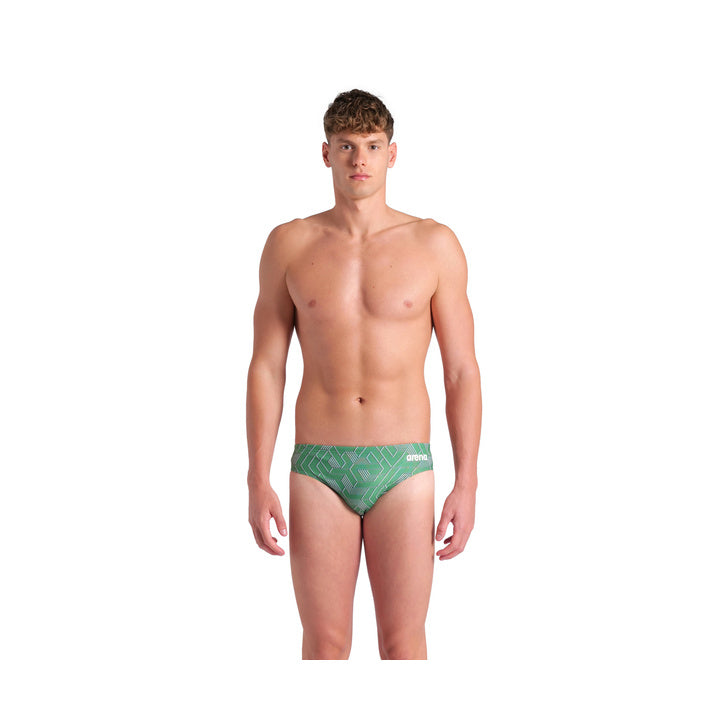 Arena Men's Escape Swim Briefs  Swim Team Prints  Arena