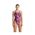 Arena Women's Team Crackle One Piece Swimsuit Challenge Back  Swim Team Prints  Arena