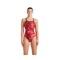 Arena Women's Team Crackle One Piece Swimsuit Lightdrop Back  Swim Team Prints  Arena
