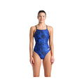 Arena Women's Team Crackle One Piece Swimsuit Lightdrop Back  Swim Team Prints  Arena