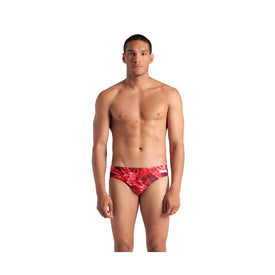 Arena Men's Team Crackle Swim Briefs  Swim Team Prints  Arena