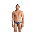 Arena Men's Team Crackle Swim Briefs  Swim Team Prints  Arena