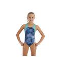 TYR Durafast Elite Girls' Ella Maxfit Swimsuit - Starhex Splice  One Piece Swimsuits  Tyr