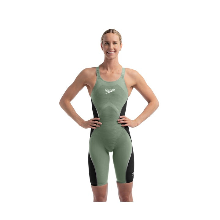 Clearance Speedo Women's Fastskin LZR Pure Intent 2.0 Closedback Kneeskin Technical Swimsuit  Technical Swimsuits  Speedo