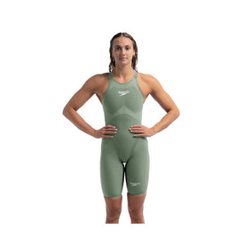 Clearance Speedo Women's  LZR Valor 2.0 Openback Kneeskin USA Technical Swimsuit  Technical Swimsuits  Speedo