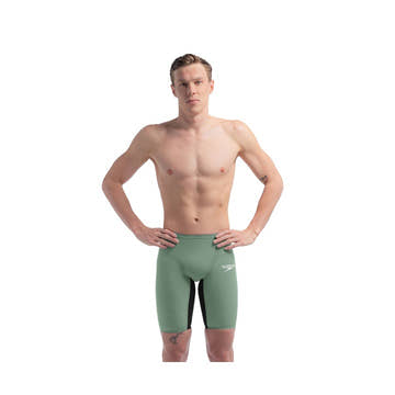 Clearance Speedo LZR Valor 2.0 Men High Waist Tech Suit Jammer USA  Technical Jammer  Speedo