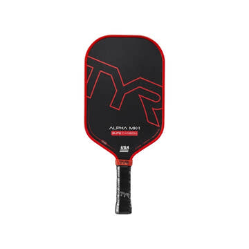 TYR Alpha MK-1 Elite Carbon 14mm Pickleball Paddle  Pickleball Paddle  Tyr