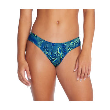 Speedo Women's Printed Cheeky Hipster Bikini Bottom  Bikini Bottom  Speedo