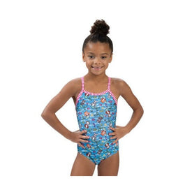 Dolfin Little Girls' Furmaids One Piece Swimsuit  Girls One Piece  Dolfin