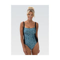 Dolfin Women's Aquashape Dot Print Moderate Square Neck One Piece Swimsuit  One Piece Swimsuits  Dolfin
