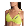 Arena Women Team Swim Top Tie Back Solid  Bikini Top  Arena