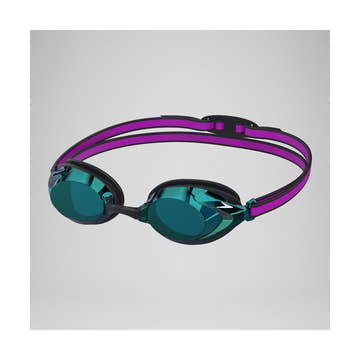 Speedo Kids Vanquisher 3.0 Mirrored Goggles  Kids Swimming Goggles  Speedo