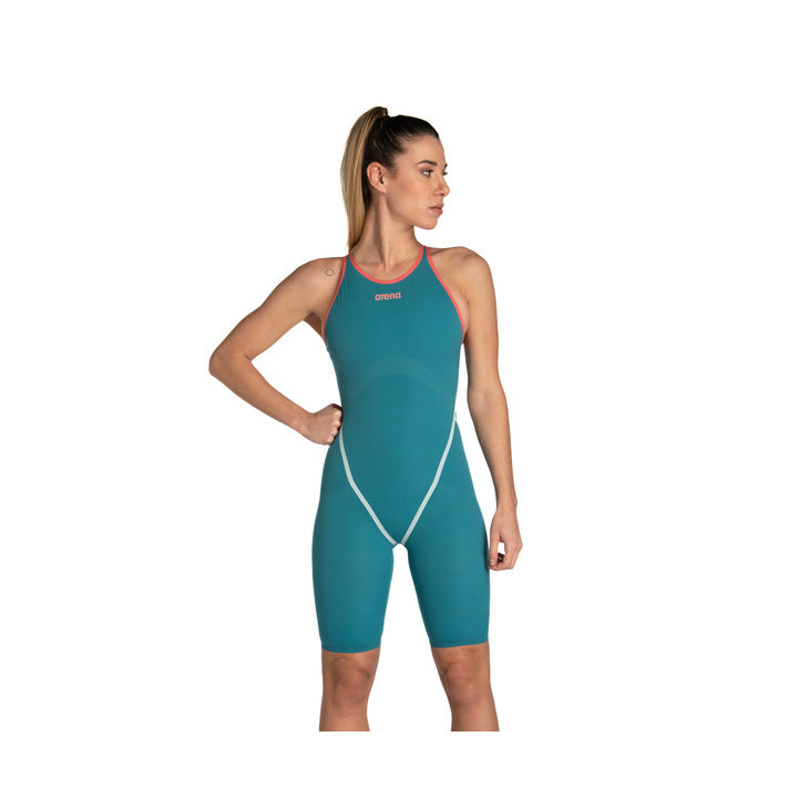 Arena Women's Powerskin Carbon Core FX Sl Limited Edition Open Back One Piece  Technical Swimsuits  Arena