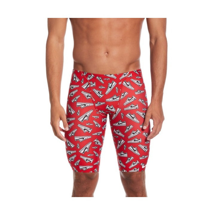 Nike Men's HydraStrong Multi Print Jammer  Swim Jammers  Nike