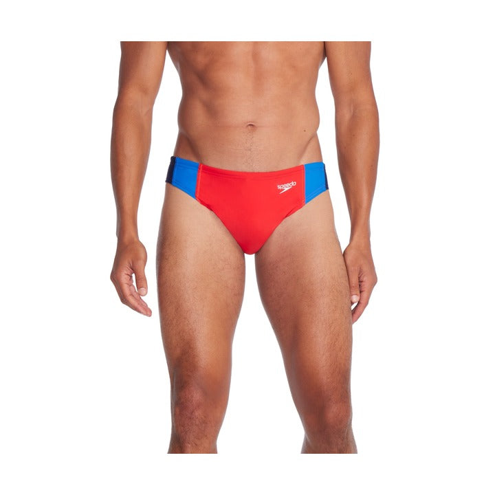 Speedo Men's Colorblock Beachstar 2 Inch Swim Brief  Swimming Briefs for Men  Speedo
