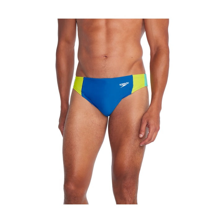 Speedo Men's Colorblock Beachstar 2 Inch Swim Brief  Swimming Briefs for Men  Speedo