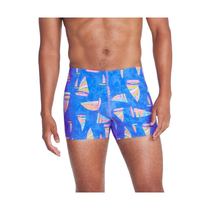 Speedo Men's Beachstar Print Square Leg Swim Bottoms  Men's Square-Leg Swimsuits  Speedo