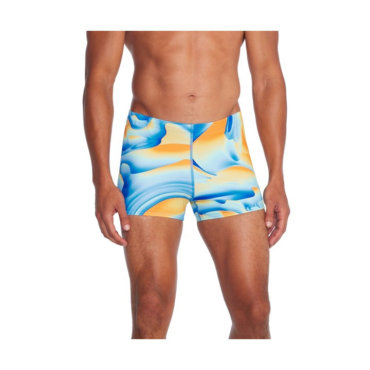 Speedo Men's Beachstar Print Square Leg Swim Bottoms  Men's Square-Leg Swimsuits  Speedo