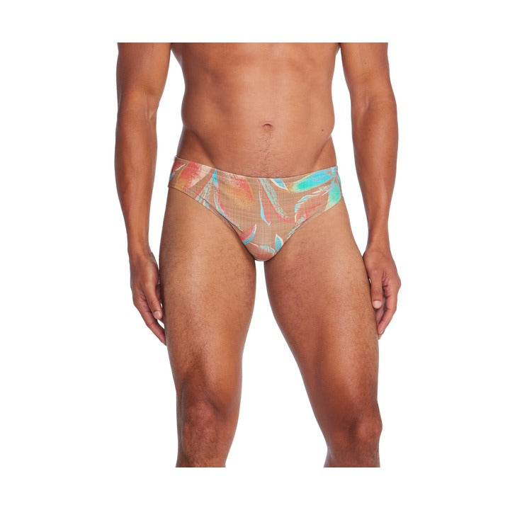 Speedo Men's Beachstar Print Brief 2 Inch  Swimming Briefs for Men  Speedo