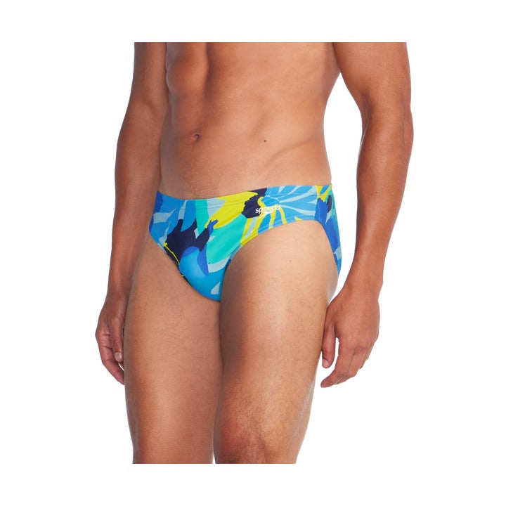 Speedo Men's Beachstar Print Brief 2 Inch  Swimming Briefs for Men  Speedo
