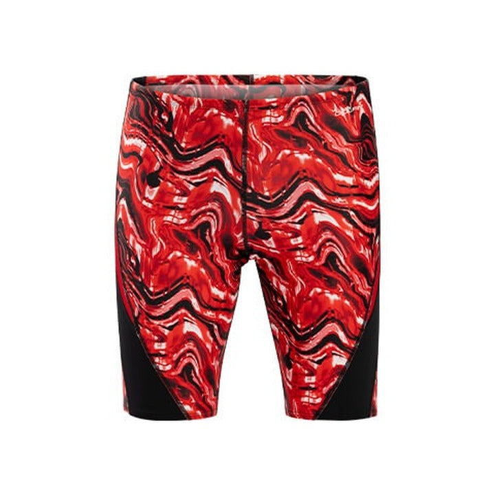 Dolfin Reliance Men's Blaze Color Block Swim Jammer  Two Year Team Prints (2025-2026)  Dolfin