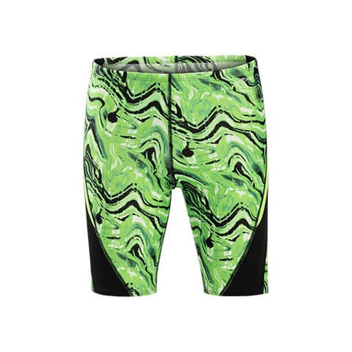 Dolfin Reliance Men's Blaze Color Block Swim Jammer  Two Year Team Prints (2025-2026)  Dolfin
